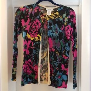 Kate Hill 100% Merino Wool Cardigan